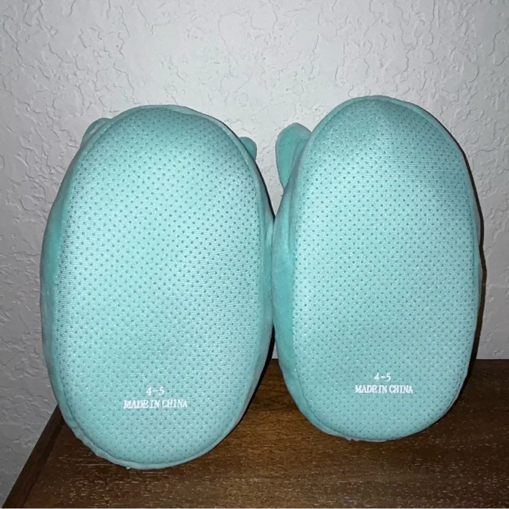 Squishmallows KellyToy Tres’zure Cat Slip On Plush Kids Slipper Shoes